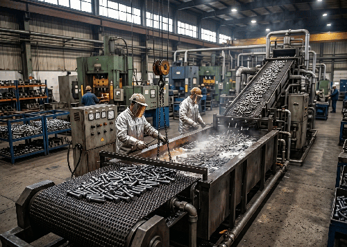 Fasteners industry — heat treatment chemicals