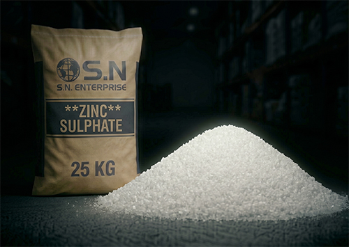 Zinc Sulphate Heptahydrate — white granules